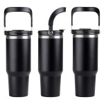 SENSO® Venture DuoFlow 40 oz Vacuum Insulated Stainless Steel Travel Tumbl - Black SENSO® Venture DuoFlow 40 oz Vacuum Insulated Stainless Steel Travel Tumbl - Black