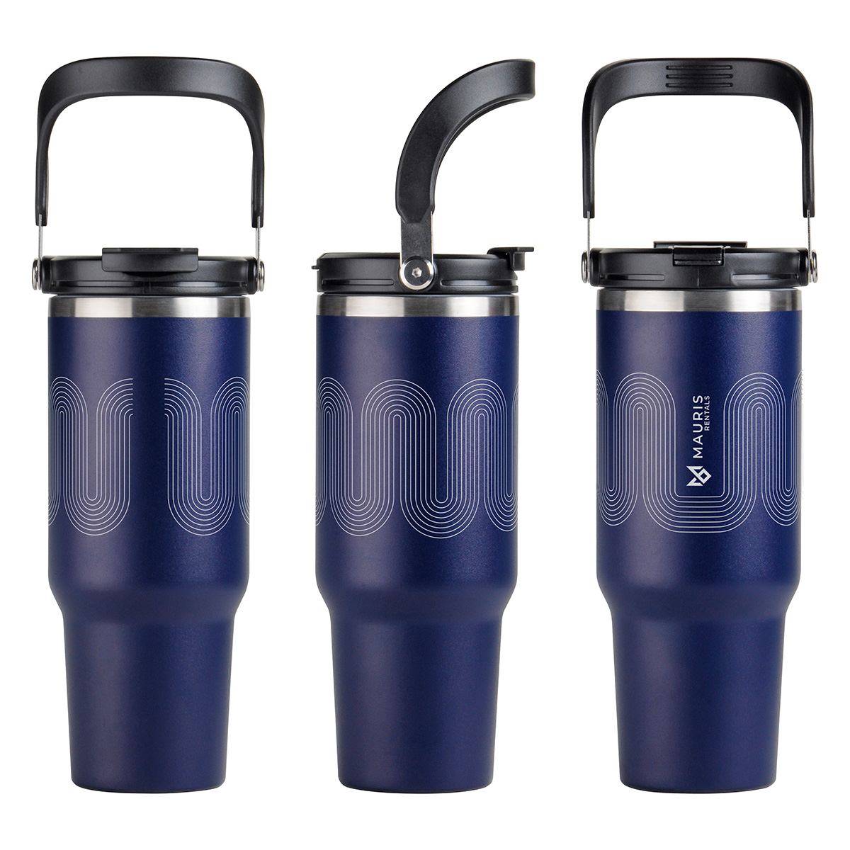 SENSO® Venture DuoFlow 40 oz Vacuum Insulated Stainless Steel Travel Tumbl 1