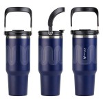 SENSO® Venture DuoFlow 40 oz Vacuum Insulated Stainless Steel Travel Tumbl - Navy Blue SENSO® Venture DuoFlow 40 oz Vacuum Insulated Stainless Steel Travel Tumbl - Navy Blue