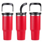 SENSO® Venture DuoFlow 40 oz Vacuum Insulated Stainless Steel Travel Tumbl - Red SENSO® Venture DuoFlow 40 oz Vacuum Insulated Stainless Steel Travel Tumbl - Red