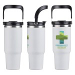 SENSO® Venture DuoFlow 40 oz Vacuum Insulated Stainless Steel Travel Tumbl - White SENSO® Venture DuoFlow 40 oz Vacuum Insulated Stainless Steel Travel Tumbl - White