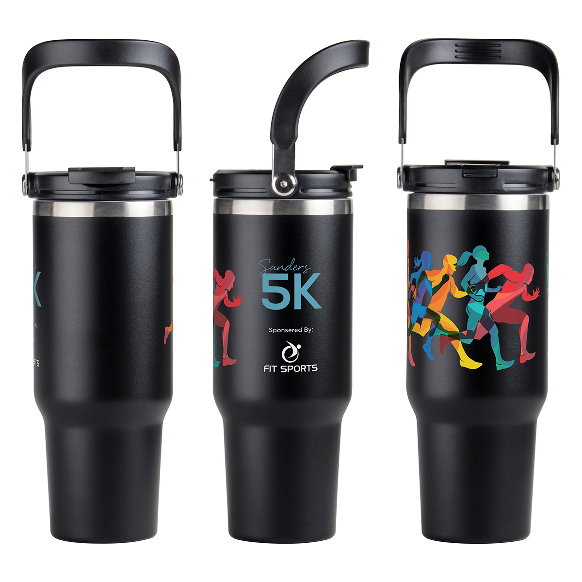 SENSO® Venture DuoFlow 40 oz Vacuum Insulated Stainless Steel Travel Tumbl 1