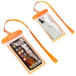 Best Buddy Tools® Coral IPX8 Waterproof TPU Phone Pouch - Orange Best Buddy Tools® Coral IPX8 Waterproof TPU Phone Pouch - Orange