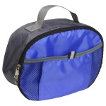 Polar Polyester Insulated Lunch Bag - Blue/Black Polar Polyester Insulated Lunch Bag - Blue/Black