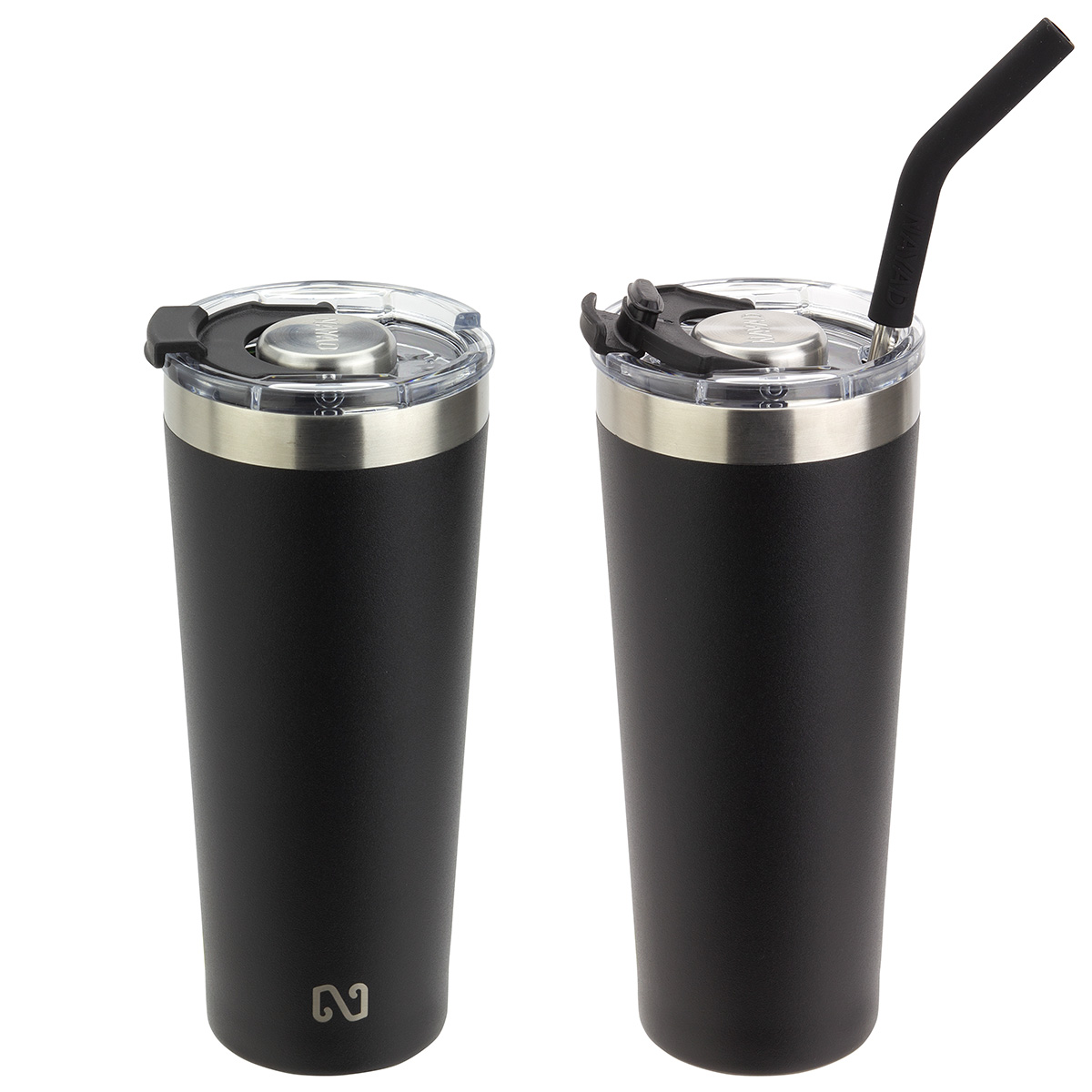 NAYAD® Trouper 22 oz Stainless Double-wall Tumbler with Straw 1
