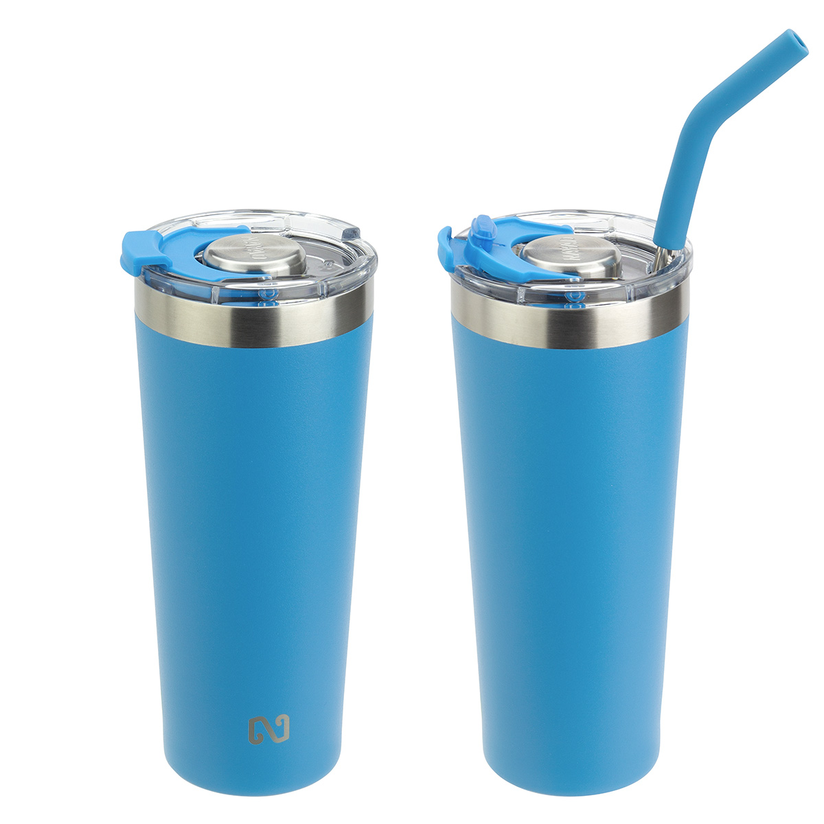 NAYAD® Trouper 22 oz Stainless Double-wall Tumbler with Straw 1