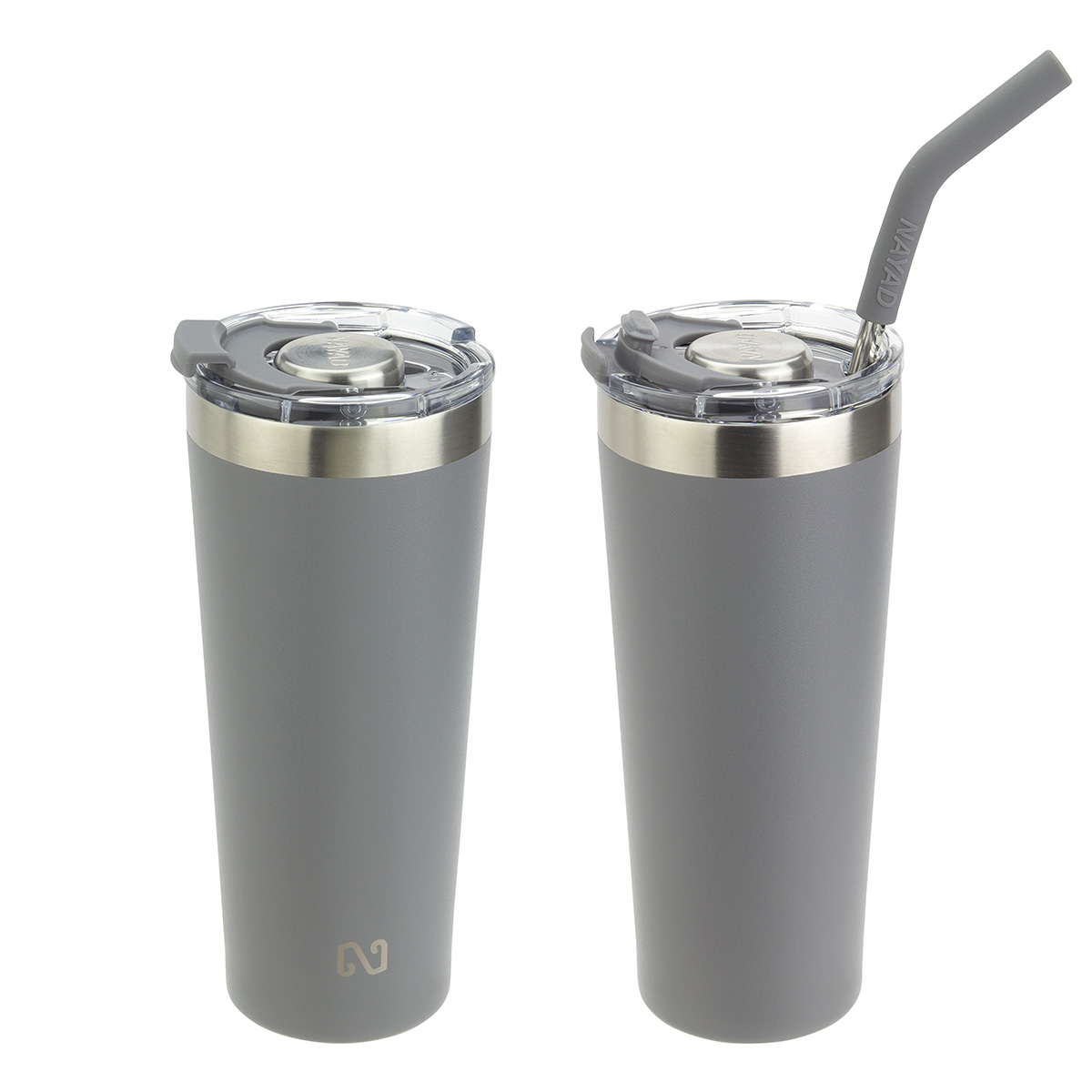 NAYAD® Trouper 22 oz Stainless Double-wall Tumbler with Straw 1