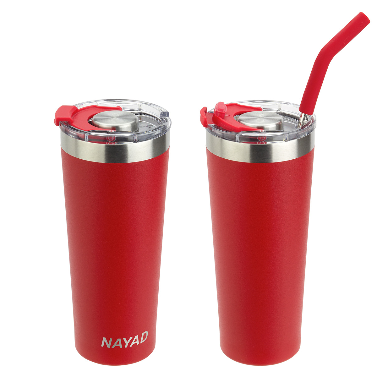NAYAD® Trouper 22 oz Stainless Double-wall Tumbler with Straw 1