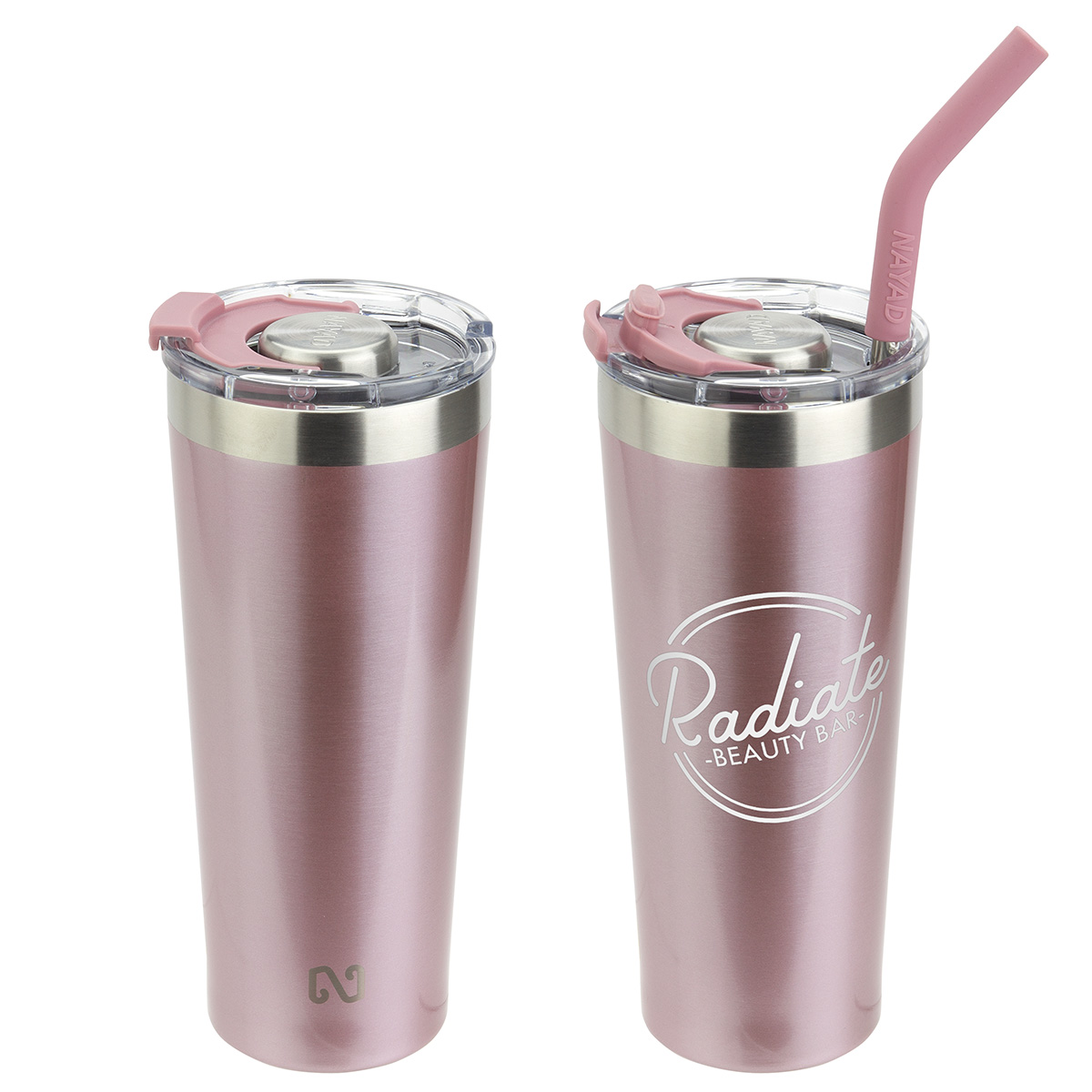 NAYAD® Trouper 22 oz Stainless Double-wall Tumbler with Straw 1