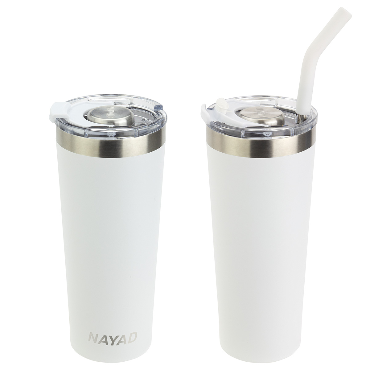 NAYAD® Trouper 22 oz Stainless Double-wall Tumbler with Straw 1
