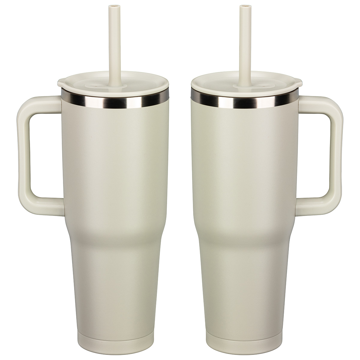 SENSO® Summit 40 oz Insulated Stainless Steel Travel Mug with Press-In Str 1