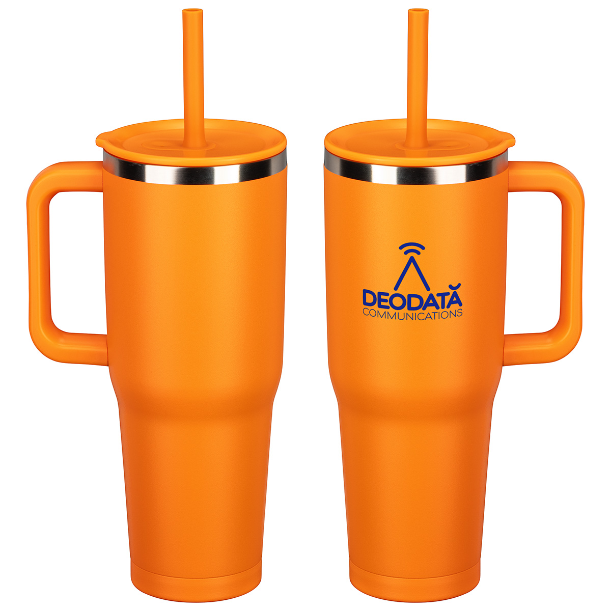 SENSO® Summit 40 oz Insulated Stainless Steel Travel Mug with Press-In Str 1