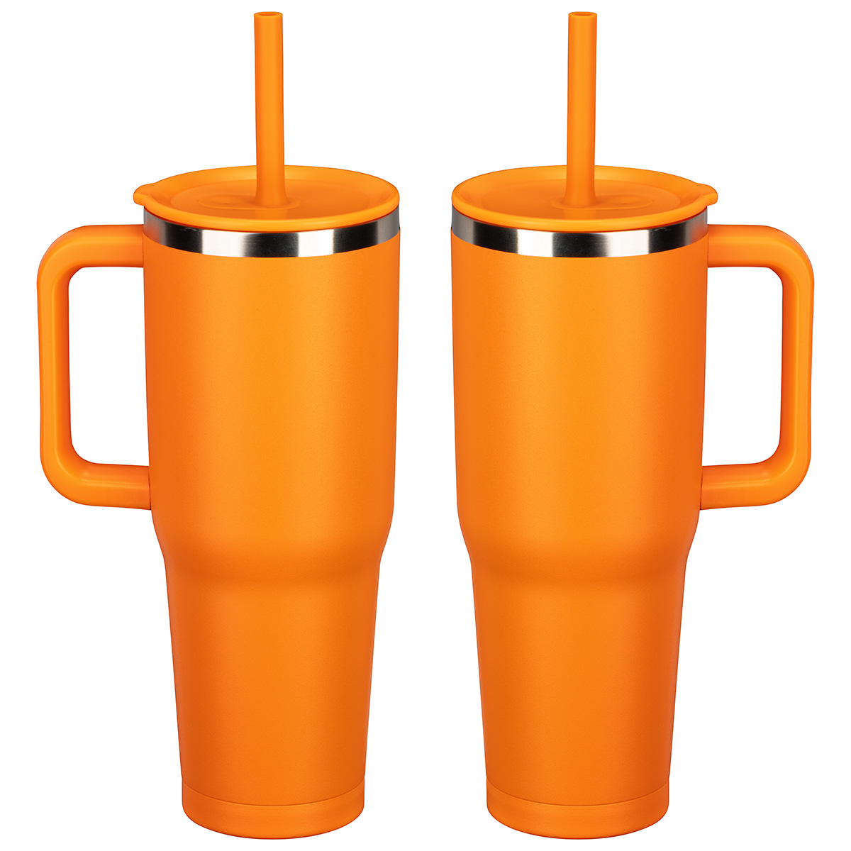 SENSO® Summit 40 oz Insulated Stainless Steel Travel Mug with Press-In Str 1