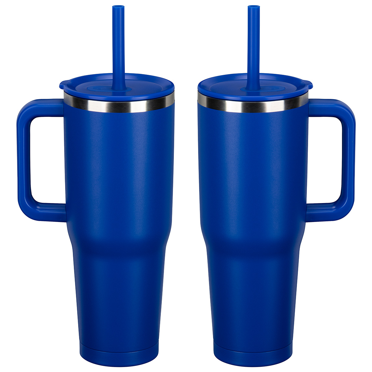 SENSO® Summit 40 oz Insulated Stainless Steel Travel Mug with Press-In Str 1
