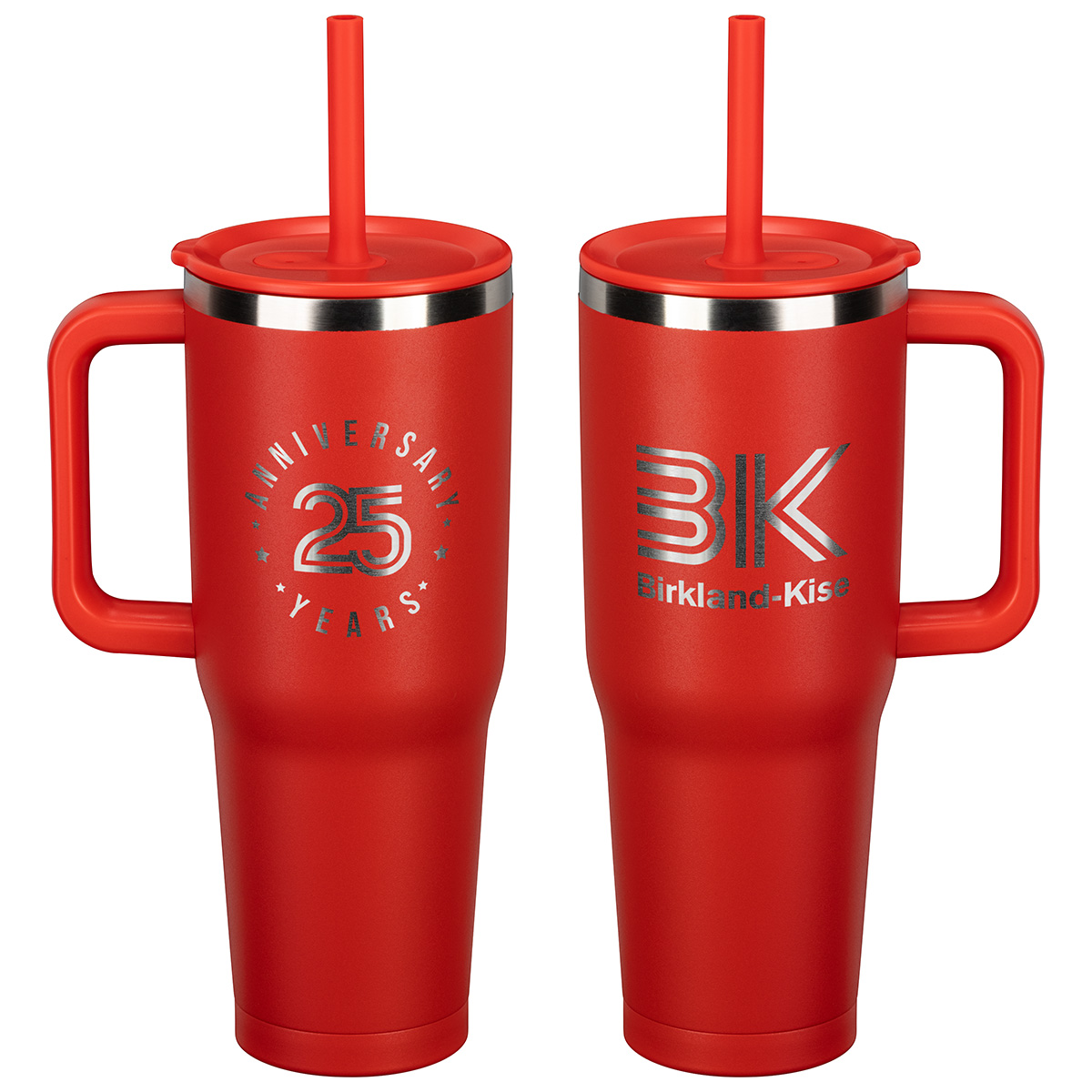 SENSO® Summit 40 oz Insulated Stainless Steel Travel Mug with Press-In Str 1