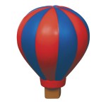 Hot Air Balloon Stress Reliever - Red/Blue Hot Air Balloon Stress Reliever - Red/Blue