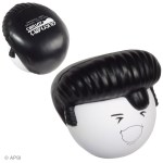 Rock N' Roll Mad Cap Stress Reliever - White/Black Rock N' Roll Mad Cap Stress Reliever - White/Black