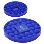 Push Pop Round Bubble Game - Blue Push Pop Round Bubble Game - Blue