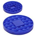 Push Pop Round Bubble Game - Blue Push Pop Round Bubble Game - Blue