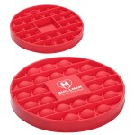 Push Pop Round Bubble Game - Red Push Pop Round Bubble Game - Red