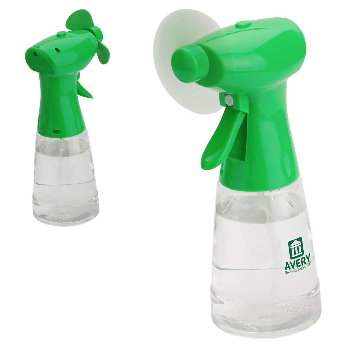 Stay Cool Spray Bottle & Fan 1