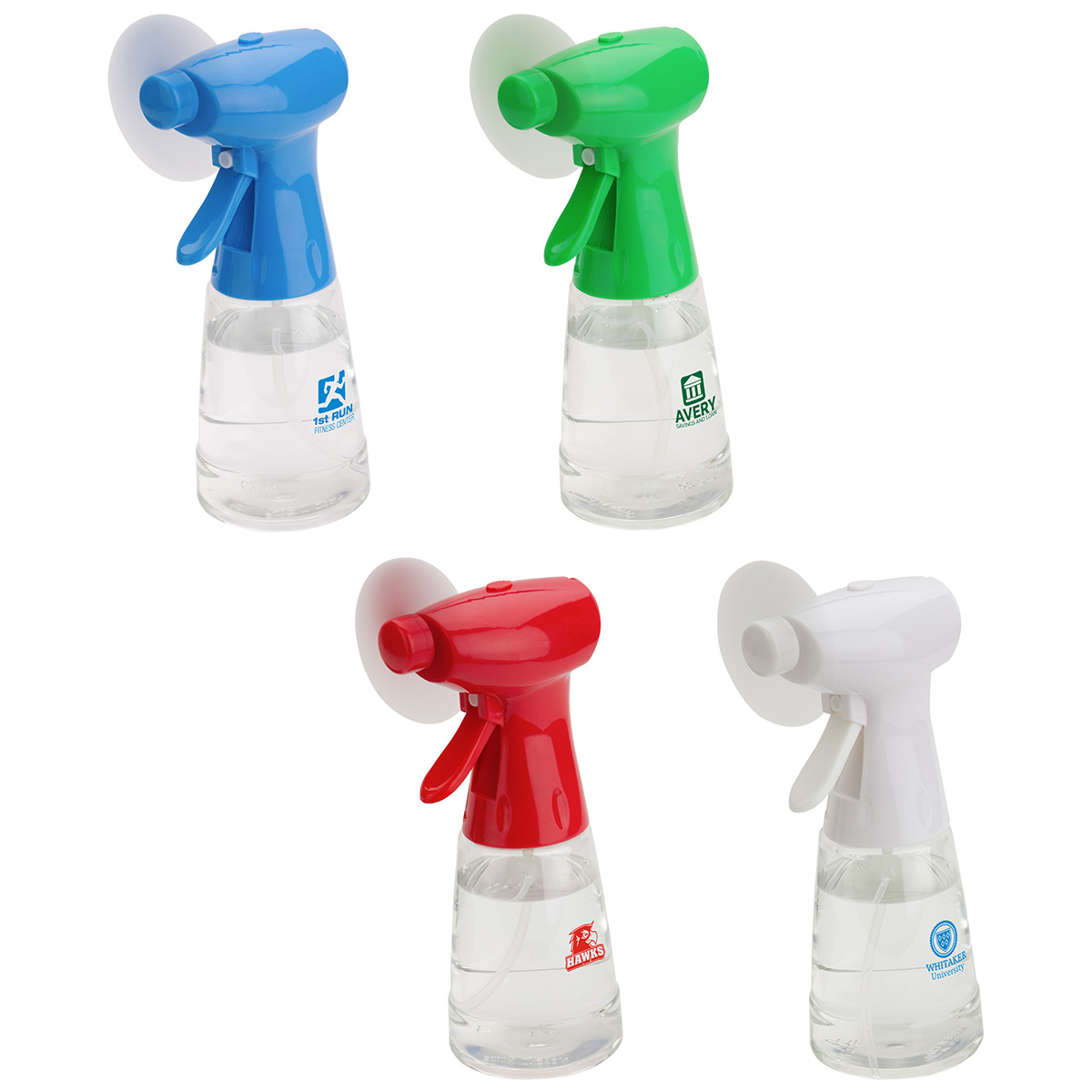 Stay Cool Spray Bottle & Fan 1