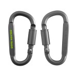 Best Buddy Tools ® D-Ring Carabiner with Lock - Gunmetal Gray Best Buddy Tools ® D-Ring Carabiner with Lock - Gunmetal Gray