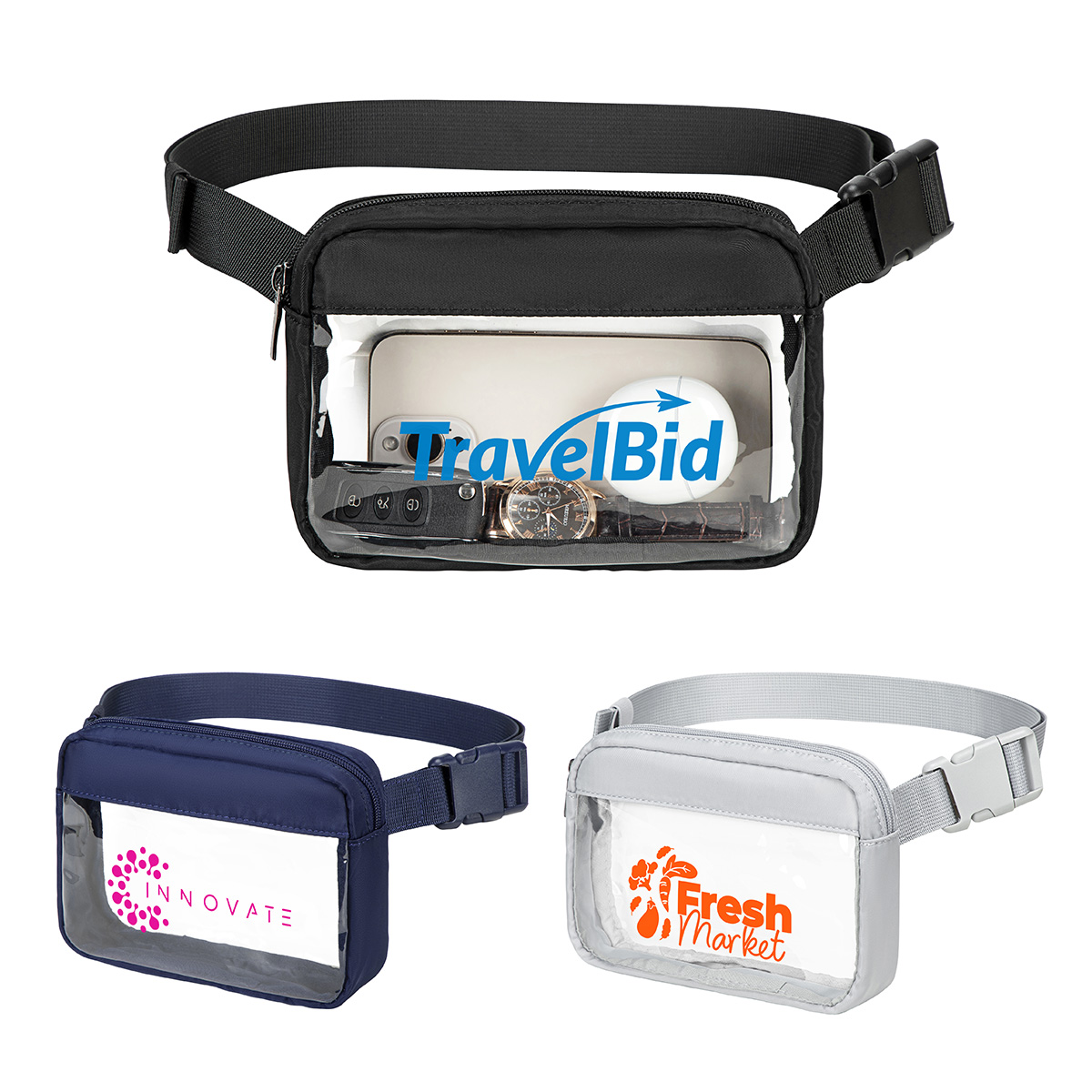 AeroLOFT® Clear View Crossbody Belt Bag 1