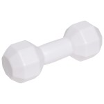 Dumbbell Stress Reliever - White Dumbbell Stress Reliever - White