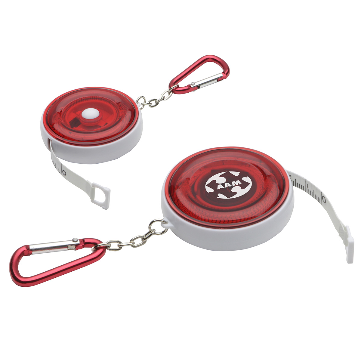 Round Carabiner Tape Measure 1