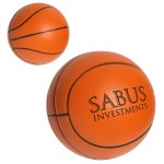 Basketball Slo-Release Serenity Squishy™ - Orange/Black Basketball Slo-Release Serenity Squishy™ - Orange/Black