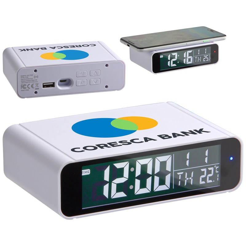 Twilight Digital Alarm Clock with 5W Wireless Charger 1 Twilight Digital Alarm Clock with 5W Wireless Charger 1