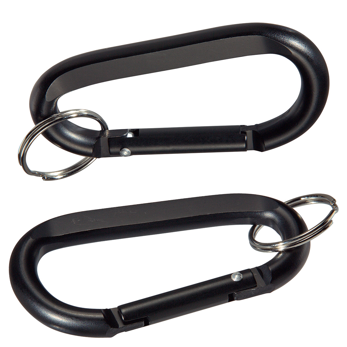 Aluminum Carabiner with Key Ring 1