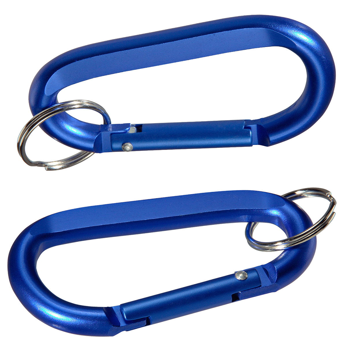 Aluminum Carabiner with Key Ring 1