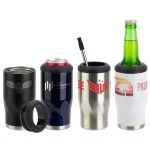 Vortex 4-in-1 Stainless Steel Can Cooler 1 Vortex 4-in-1 Stainless Steel Can Cooler 1