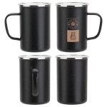 Caldron 22 oz Enamel-Lined Iron Mug - Matte Black Caldron 22 oz Enamel-Lined Iron Mug - Matte Black