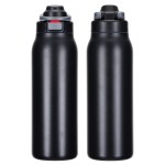 SENSO® Mission 32 oz Eco-Friendly 2" 1 Sip & Chug Duoflow Vacuum Insula - Black SENSO® Mission 32 oz Eco-Friendly 2" 1 Sip & Chug Duoflow Vacuum Insula - Black