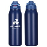SENSO® Mission 32 oz Eco-Friendly 2" 1 Sip & Chug Duoflow Vacuum Insula - Navy Blue SENSO® Mission 32 oz Eco-Friendly 2" 1 Sip & Chug Duoflow Vacuum Insula - Navy Blue