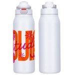 SENSO® Mission 32 oz Eco-Friendly 2" 1 Sip & Chug Duoflow Vacuum Insula - White SENSO® Mission 32 oz Eco-Friendly 2" 1 Sip & Chug Duoflow Vacuum Insula - White