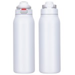 SENSO® Mission 32 oz Eco-Friendly 2" 1 Sip & Chug Duoflow Vacuum Insula - White SENSO® Mission 32 oz Eco-Friendly 2" 1 Sip & Chug Duoflow Vacuum Insula - White