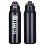 SENSO® Mission 32 oz Eco-Friendly 2" 1 Sip & Chug Duoflow Vacuum Insula - Black SENSO® Mission 32 oz Eco-Friendly 2" 1 Sip & Chug Duoflow Vacuum Insula - Black