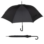 Woodmore 46" Arc Auto-Open Umbrella - Black Woodmore 46" Arc Auto-Open Umbrella - Black