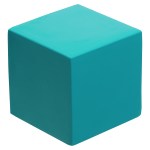 Cube Stress Reliever - Teal Green Cube Stress Reliever - Teal Green