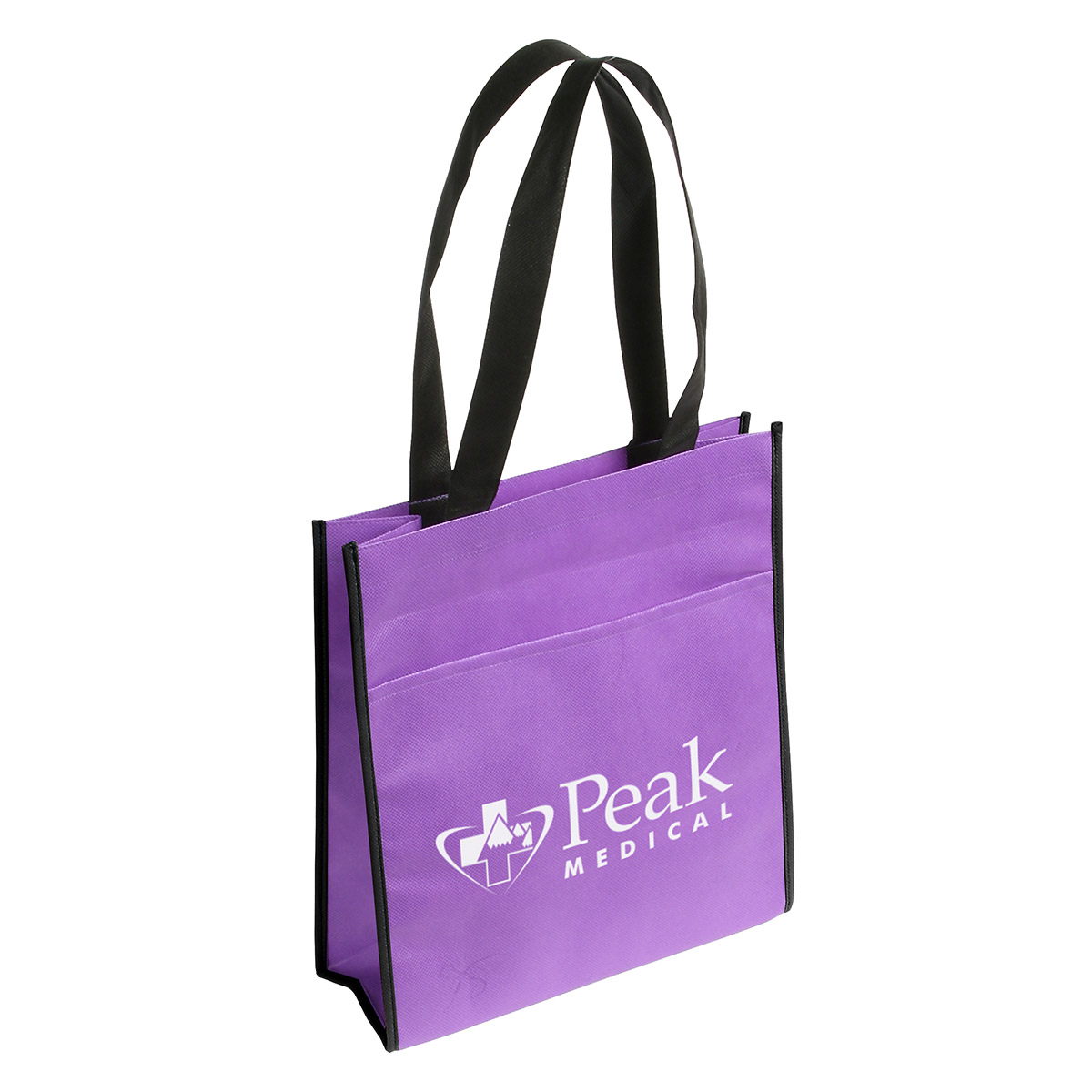 Peak Non-Woven Tote Bag with Pocket 1