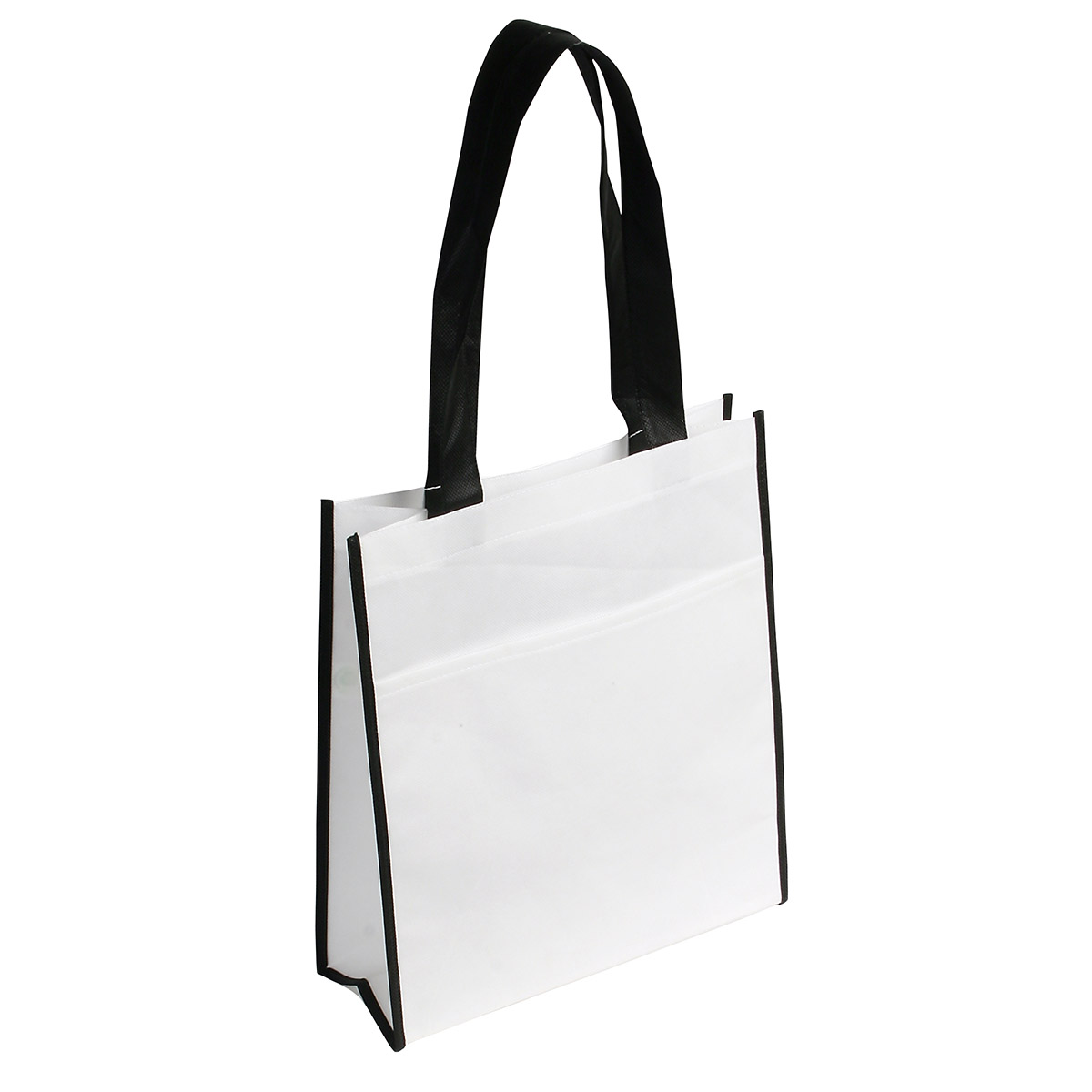 Peak Non-Woven Tote Bag with Pocket 1