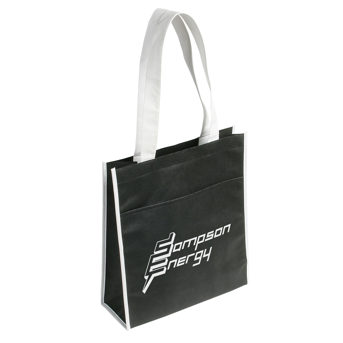 Peak Non-Woven Tote Bag with Pocket 1