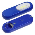 Flip 'N Flash COB Light + Bottle Opener - Blue Flip 'N Flash COB Light + Bottle Opener - Blue