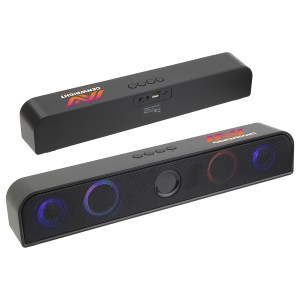 Rhyme Light Up Stereo Speaker Bar 1 Rhyme Light Up Stereo Speaker Bar 1