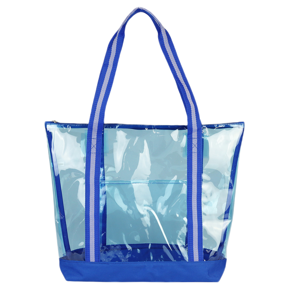 Diamond Clear TPU Zippered Tote 1