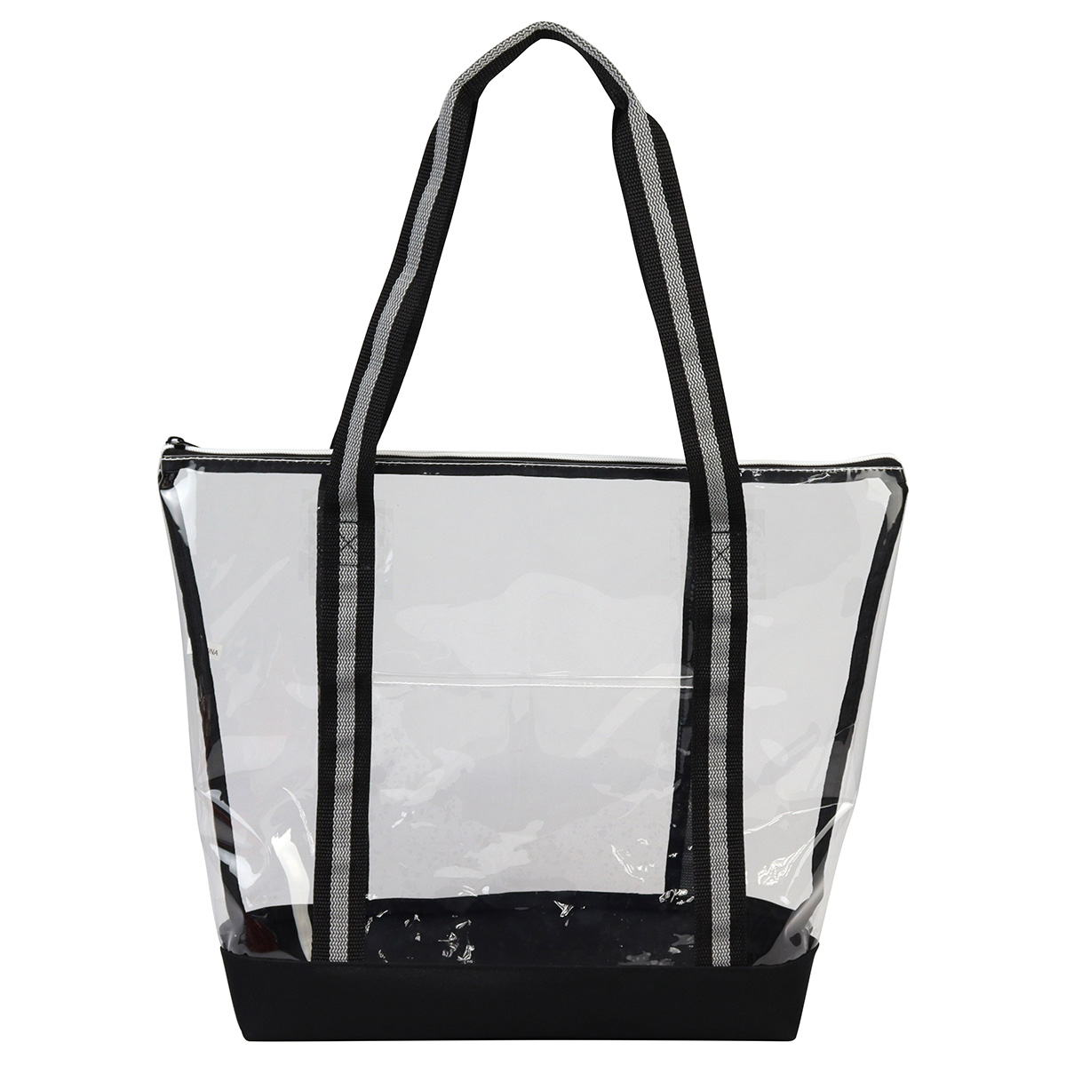 Diamond Clear TPU Zippered Tote 1